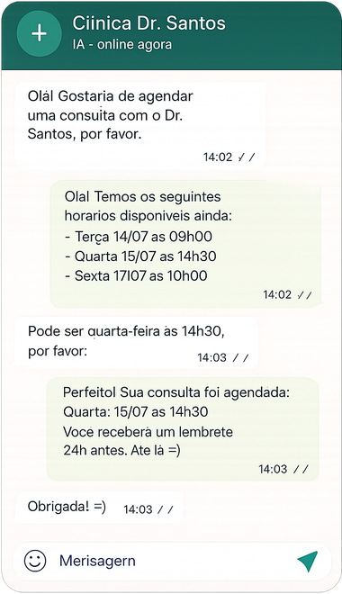 BPM 360 - WhatsApp automatizado para clínicas e consultórios médicos